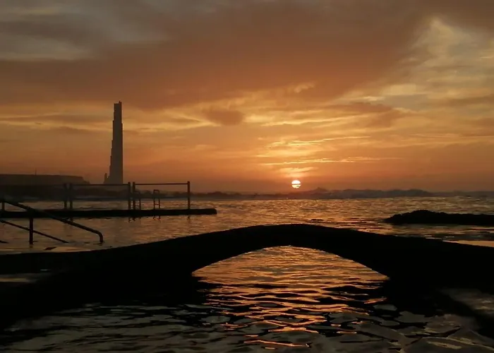 Beautiful Oceanfront With Private Parking Apartamento *