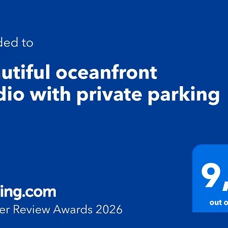 Beautiful Oceanfront With Private Parking Punta Del Hidalgo