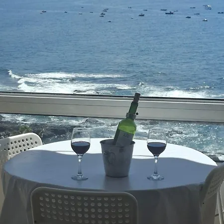 Beautiful Oceanfront With Private Parking * Punta Del Hidalgo