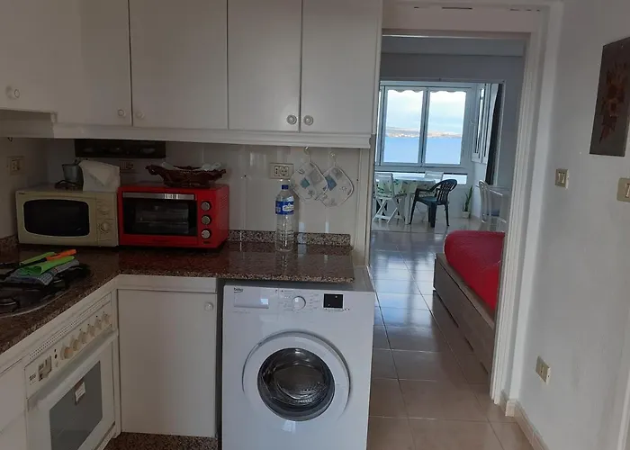 Beautiful Oceanfront With Private Parking 公寓 蓬达德尔伊达尔戈