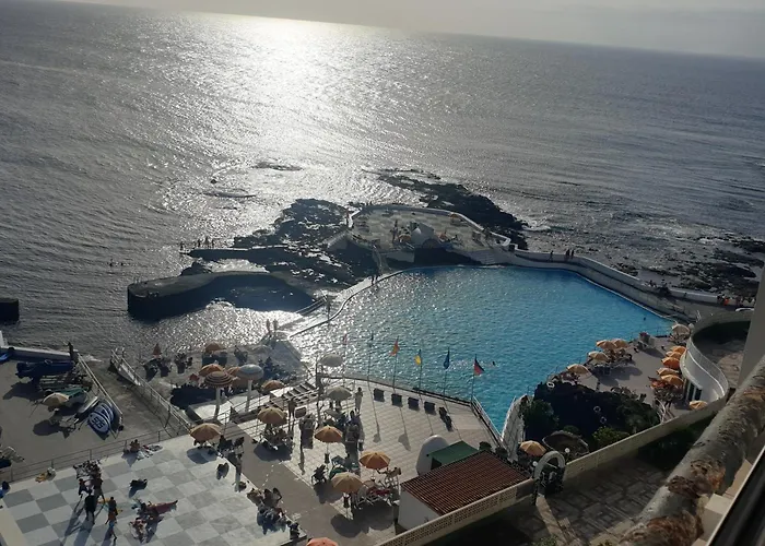 Beautiful Oceanfront With Private Parking 公寓 蓬达德尔伊达尔戈